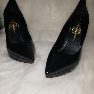 Jessica Simpson patent leather pumps